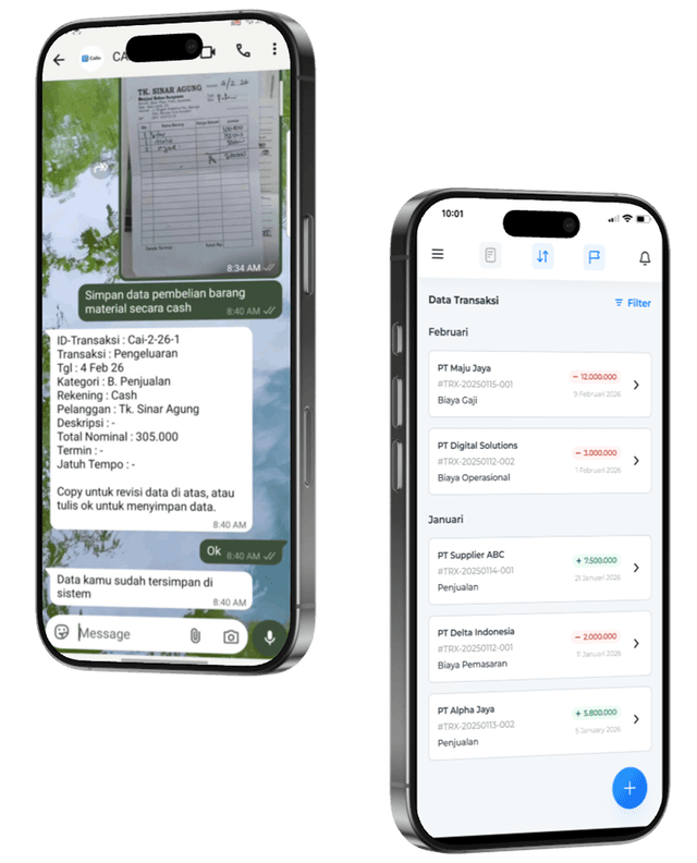 transaction invoice phone