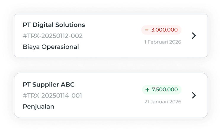 transaction log card