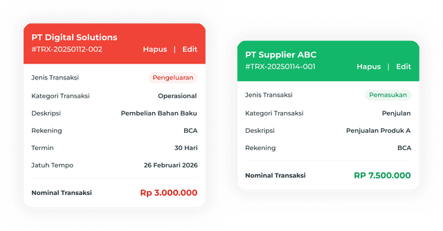 transaction log detail